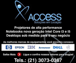 Alugar Projetores , Telas de Projeção, Notebooks e Computadores Intel